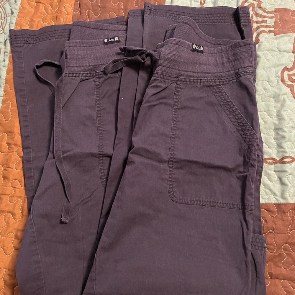 Koi Charcoal Drawstring Pants